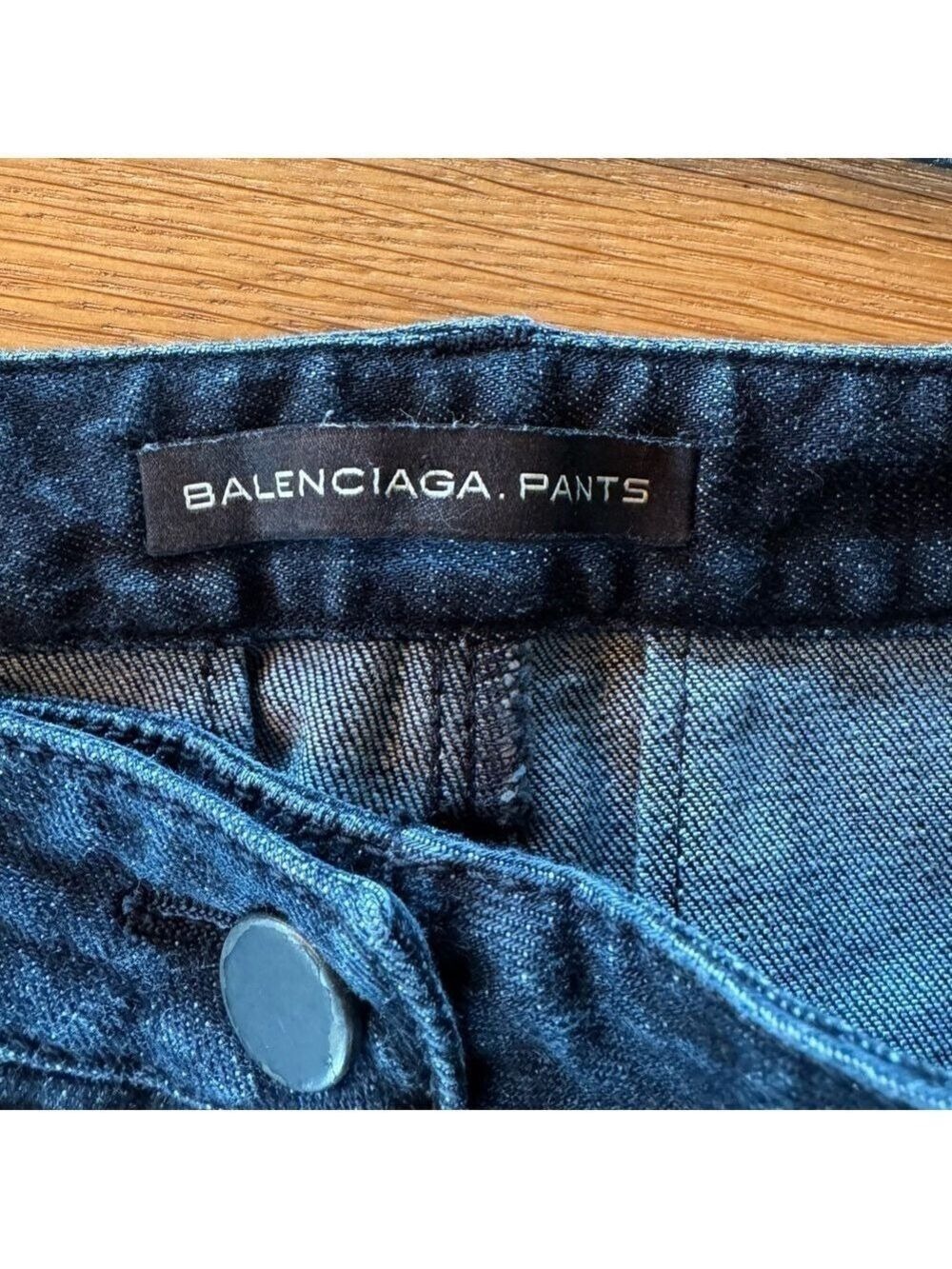 Balenciaga Jeans Dark Wash Size 32 - Picture 5 of 7